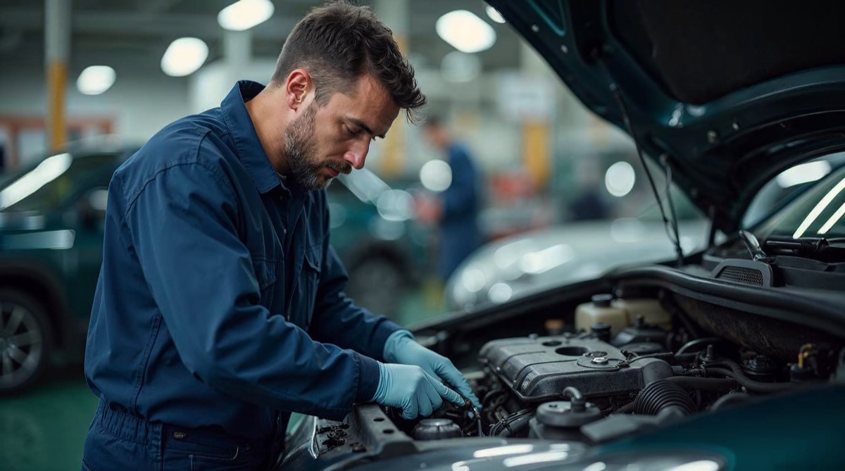 Car repair garage