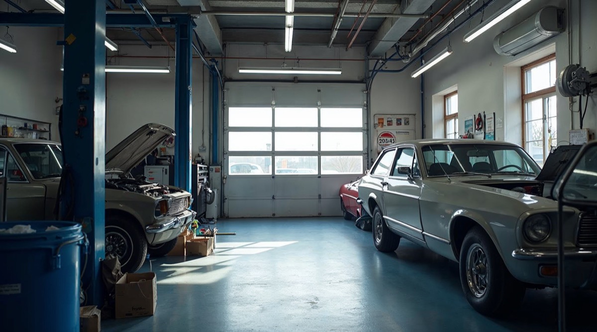 Car repair garage