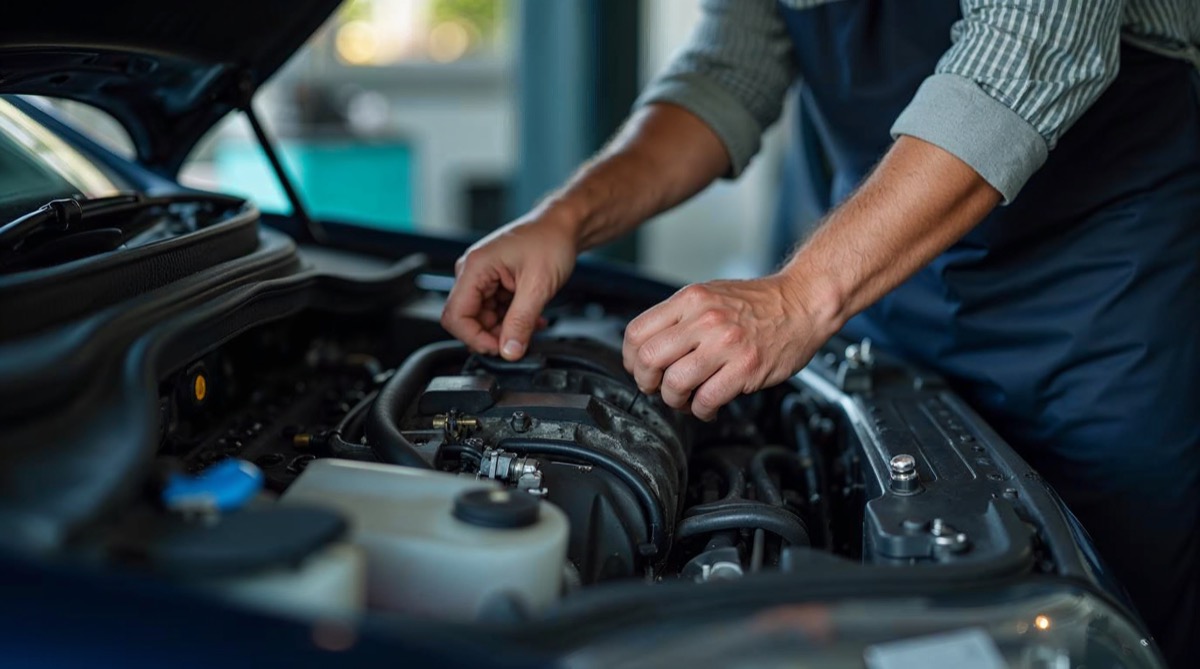 Car repair garage